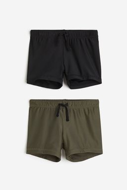 H&M - Boys 2-Pack Swimming Trunks
