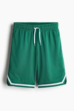 H&M - Boys Green Basketball Shorts with Drymove