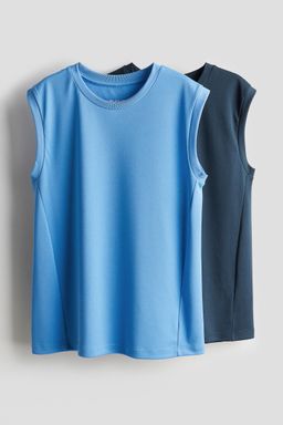 H&M - Boys 2-Pack Sports Vest Tops With Drymove