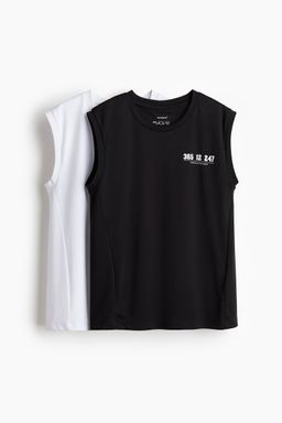 H&M - Boys 2-Pack Sports Vest Tops With Drymove