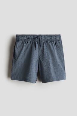 H&M - Boys Blue Seersucker Swim Shorts