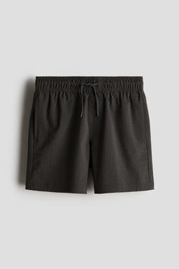 H&M - Boys Grey Seersucker Swim Shorts