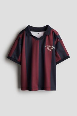 H&M - Boys Blue Collared Football Shirt