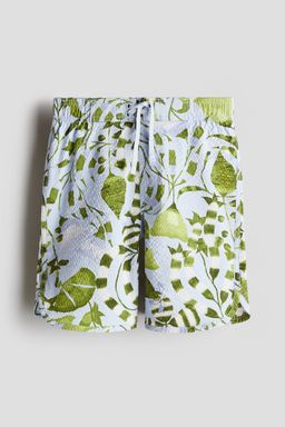 H&M - Boys Blue Seersucker Swim Shorts
