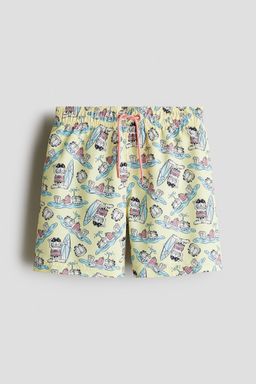 H&M - Boys Yellow Printed Swim Shorts