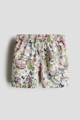 H&M - Boys Beige Printed Swim Shorts