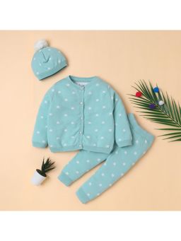 Yellow Apple - Baby Unisex Baby Co-Ord Set-Blue