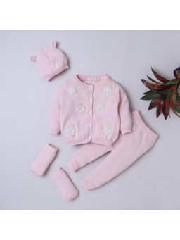 Yellow Apple - Baby Unisex Baby Co-Ord Set-Pink