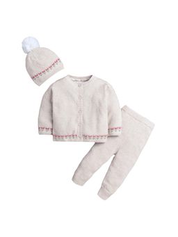 Yellow Apple - Baby Unisex Baby Co-Ord Set-Off White