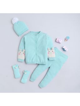 Yellow Apple - Baby Unisex Baby Co-Ord Set-Blue