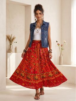 BOHOLYFE - Women Ember Bloom Bohemian Skirt