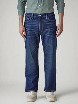 Levi's - Men Blue Relaxed Straight Fit Mid Rise Jeans