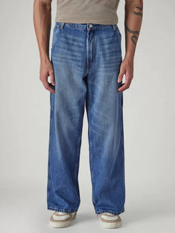 Levi's - Men Blue Extra Baggy Fit Mid Rise Utility Jeans