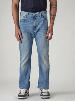 Levi's - Men Light Blue Bootcut Fit Mid Rise Jeans