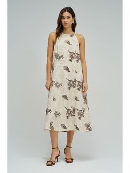 Salsa Jeans - Off White A-Line Dress