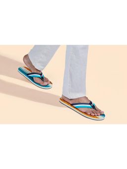 Neeman's - Striped Fusion Moss Grey Flipflop