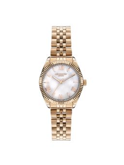 Lee Cooper - Analog White MOP Round Dial Women's Watch - LC07448.420
