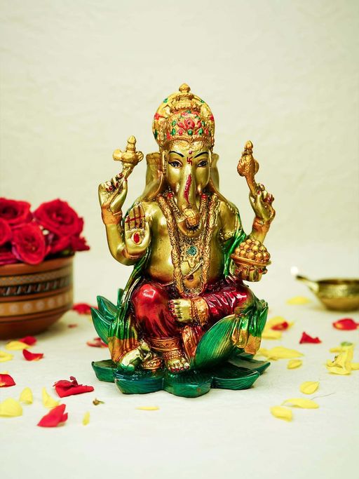 Ekhasa Ganesha Idol for Puja