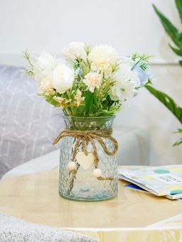 Ekhasa - Glass Vase Flower Pot for Home Decoration