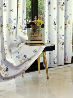 Cortina - Ocean Leaf Cotton Curtain