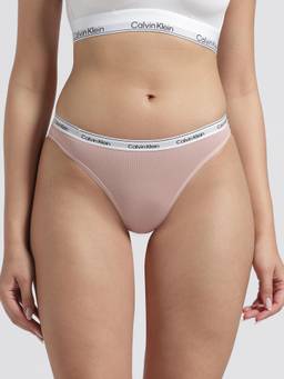Calvin Klein - Women Light Pink Solid Bikini Panty