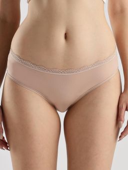 Calvin Klein - Women Multi-Color Solid Low Rise Bikini Panties (Pack of 3)
