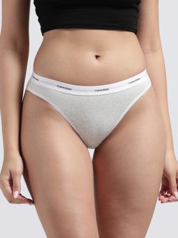 Calvin Klein - Women Off White Solid Bikini Panty