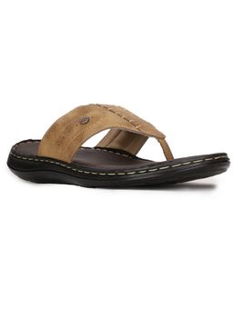 Bata - Solid Brown Sandals