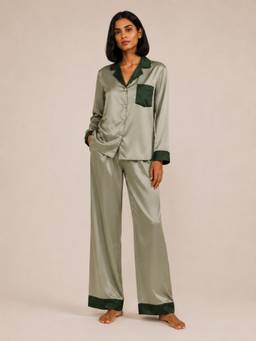 Noite Luxe - ATELIER-SAUGE full Sleeves Shirt and Pyjama