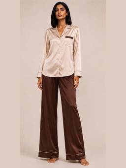 Noite Luxe - Harmony equilibre full Sleeves Shirt and Pyjama