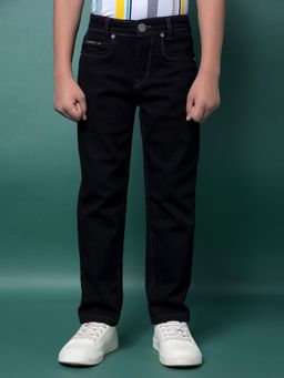 CRIMSOUNE CLUB - Boy's Navy Blue Straight Jeans