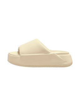 Nike - Calm Elevation Women Beige Sliders