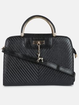 Haute Sauce - Black Metal Handle Handbag