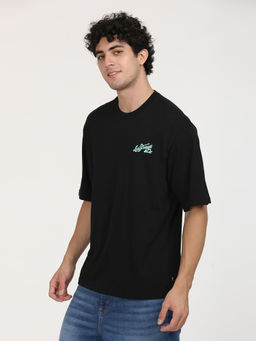 Levi's - Black Solid Loose Fit T-Shirt