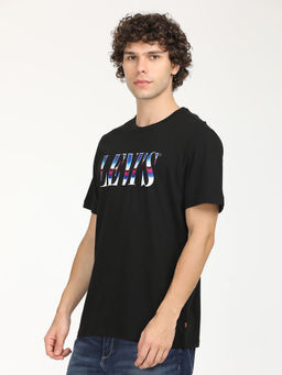 Levi's - Black Solid Oversized Fit T-Shirt