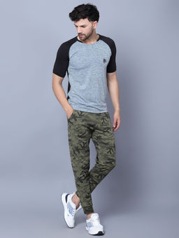 Shiv Naresh - Grey Colorblock Fitted Fit T-Shirt