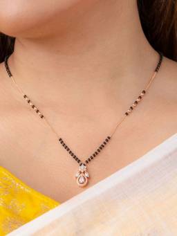 Zeraki Jewels - Aanya Mangalsutra White