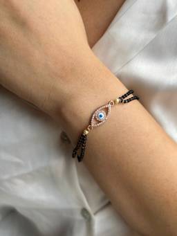 Zeraki Jewels - Evil Eye Mangalsutra Bracelet