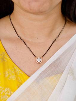Zeraki Jewels - Suhana Full Black Beads Mangalsutra