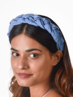 Joker and Witch - Joker & Witch Lassie Braided Baby Blue Hairband