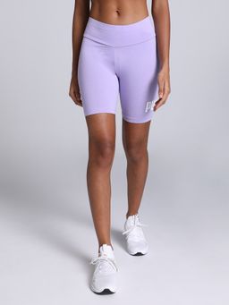 Puma - Ess 7 Inch Logo Womens Purple Shorts