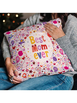 Indigifts - Printed Cushion Cover with Filler, Mothers Day Gift