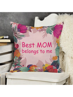 Indigifts - Mother Special Cushion Cover 12x12 inch with Filler, Mothers Day Gift