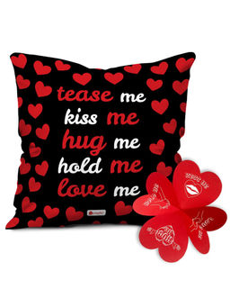 Indigifts - Valentine Gifts for Girlfriend Quote Cushion Cover