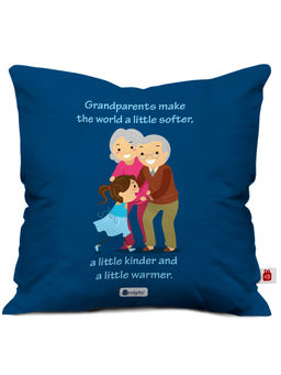 Indigifts - Grandparents Gift Cushion Cover with Filler