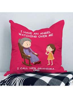 Indigifts - Grandparents-Grandmother Cushion Cover, Mothers Day Gift