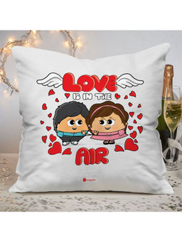 Indigifts - Cushion Cover 16X16 Inches for Girlfriend, Valentine Gifts, Love Gift