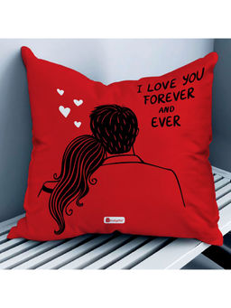 Indigifts - Valentine Day Cushion Cover 16X16 Inch, Valentine Gifts, Love Gift