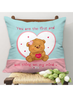 Indigifts - Cushion Cover 16X16 Inch - Gift for Boyfriend, Valentine Gifts, Love Gift