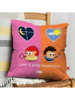 Indigifts - Cushion Cover 18X18 Inch - Gift for Boyfriend, Valentine Gifts, Love Gift